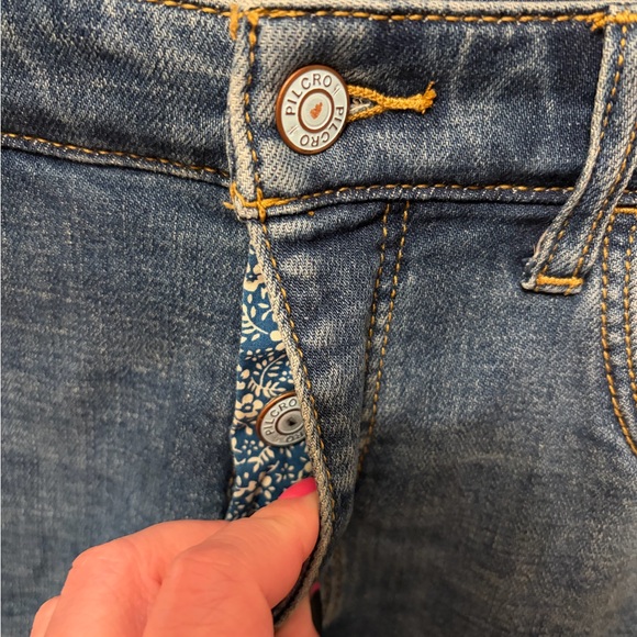 Anthropologie Distressed Blue Jean Shorts - Picture 2 of 7